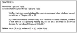 Para-brisa para veículos automóveis